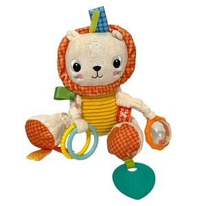 Bright Starts Bunch O Fun Lion Plush Sensory Activity Toy‎